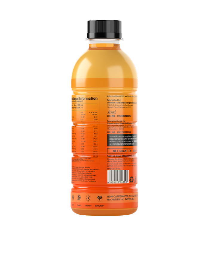 Lucofast Orange Hydration Drink | Vitamin C