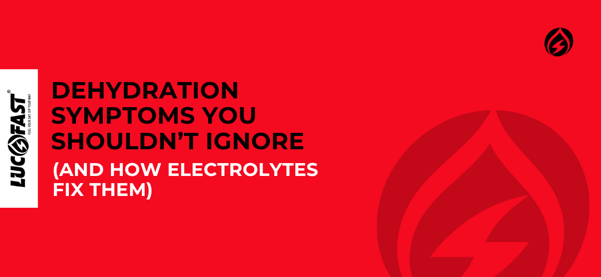 Lucofast hydration drink for dehydration recovery