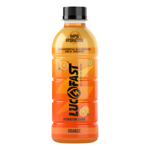 Lucofast Orange electrolyte hydration drink with Vitamin C