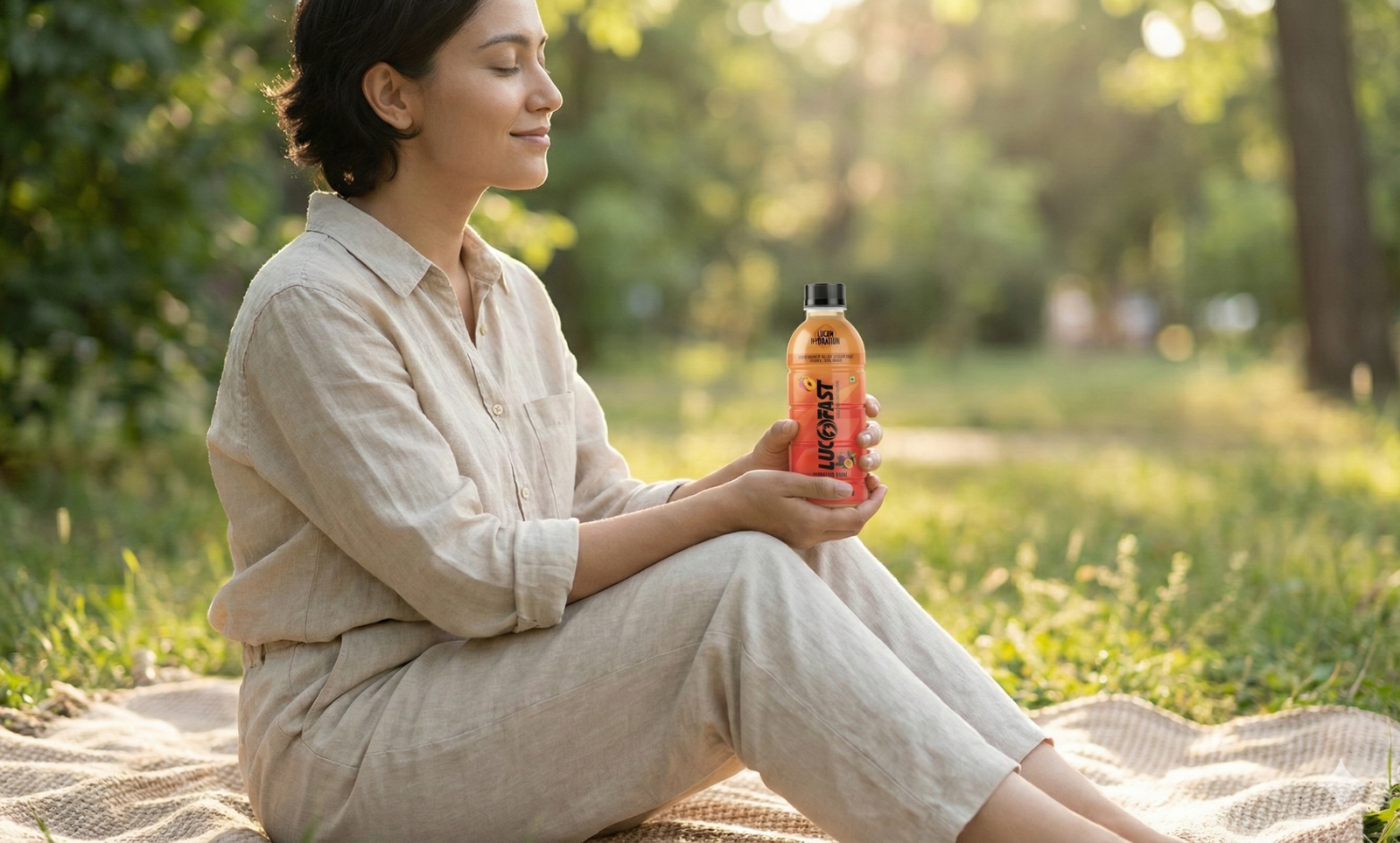 Hydration supporting stress reduction and emotional balance with electrolyte drinks